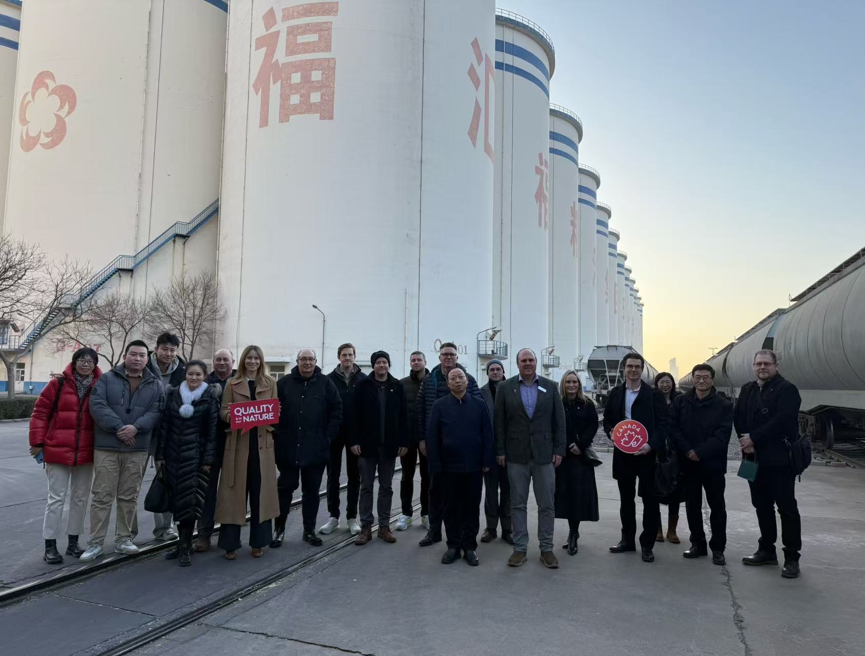 Soy Canada delegation