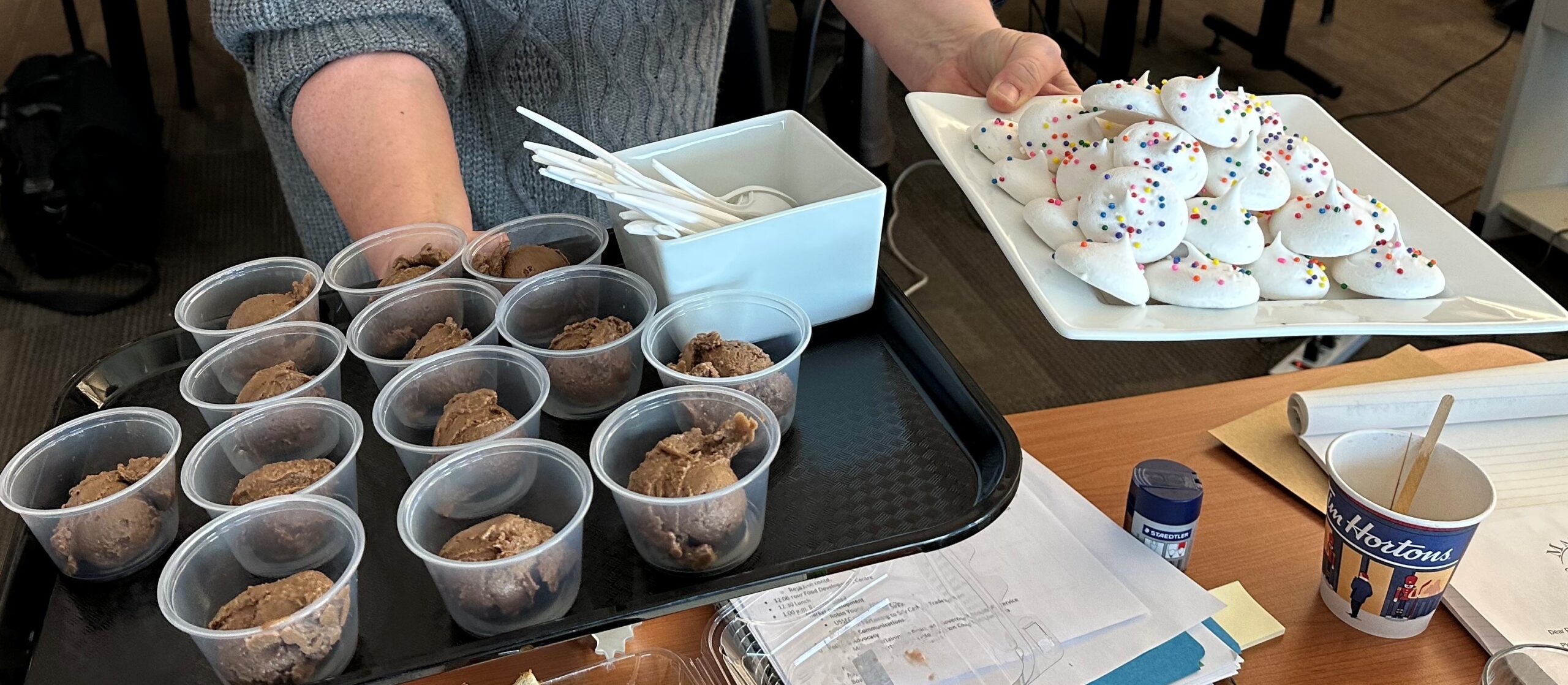 ice cream and merang